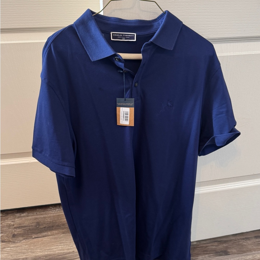 Charles Tyrwhitt Men's Polo Shirts— two short one long